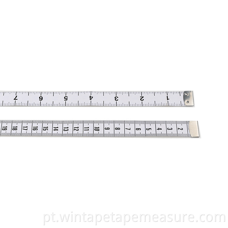 150cm 60 "Impresso Seu Logotipo Ferramentas de Medição Réguas Flexíveis de PVC